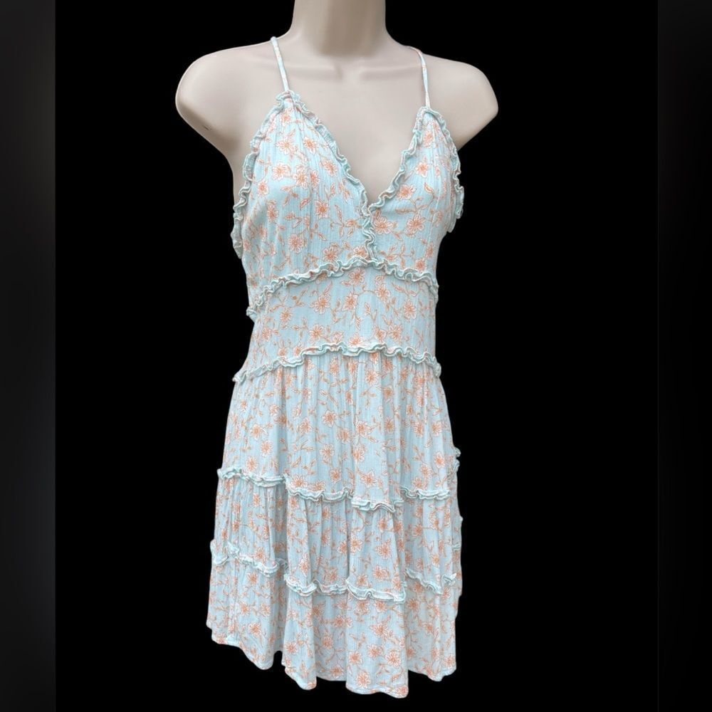 Love Tree Women’s Cottagecore Backless Spaghetti Strap Dress